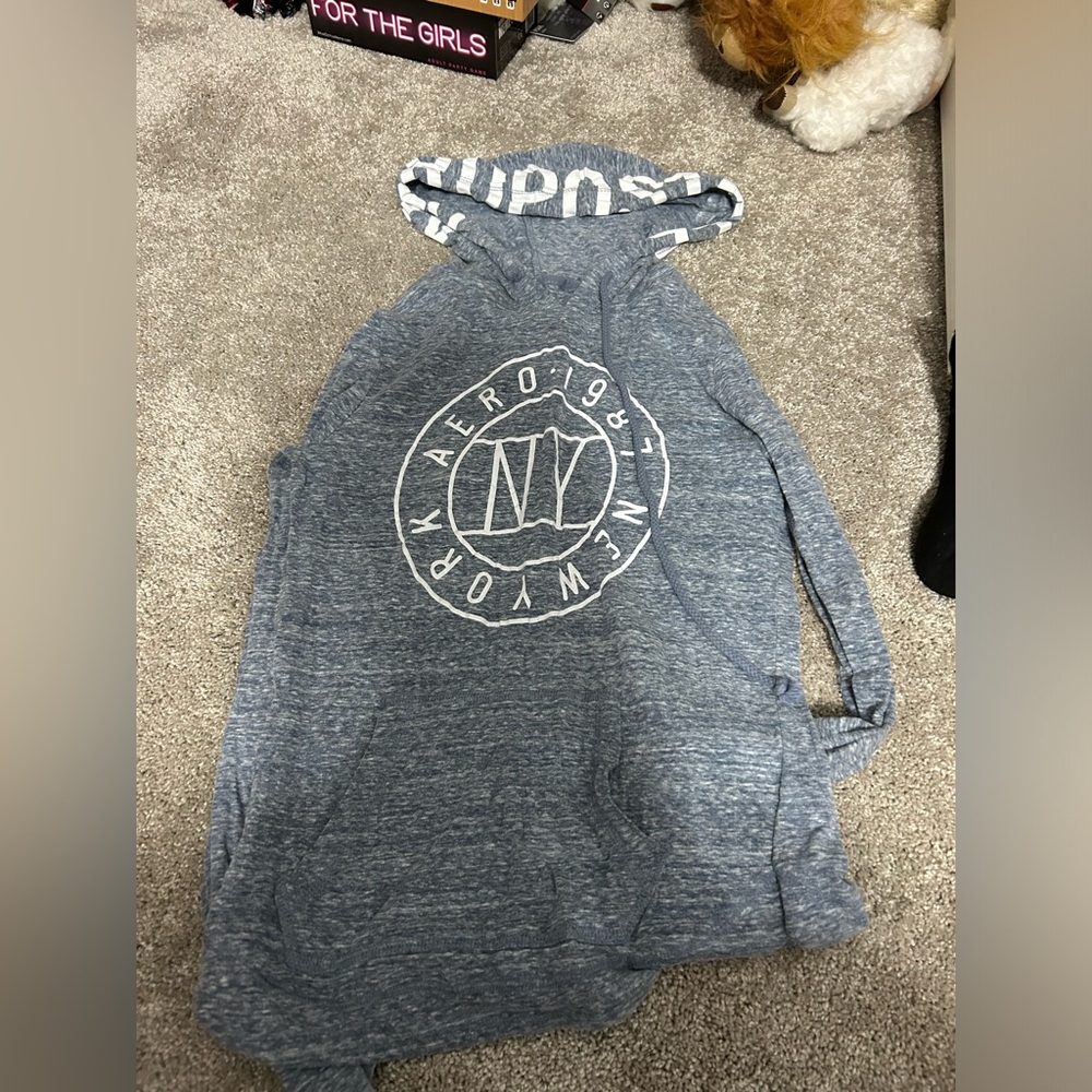 aeropostale hooded shirt